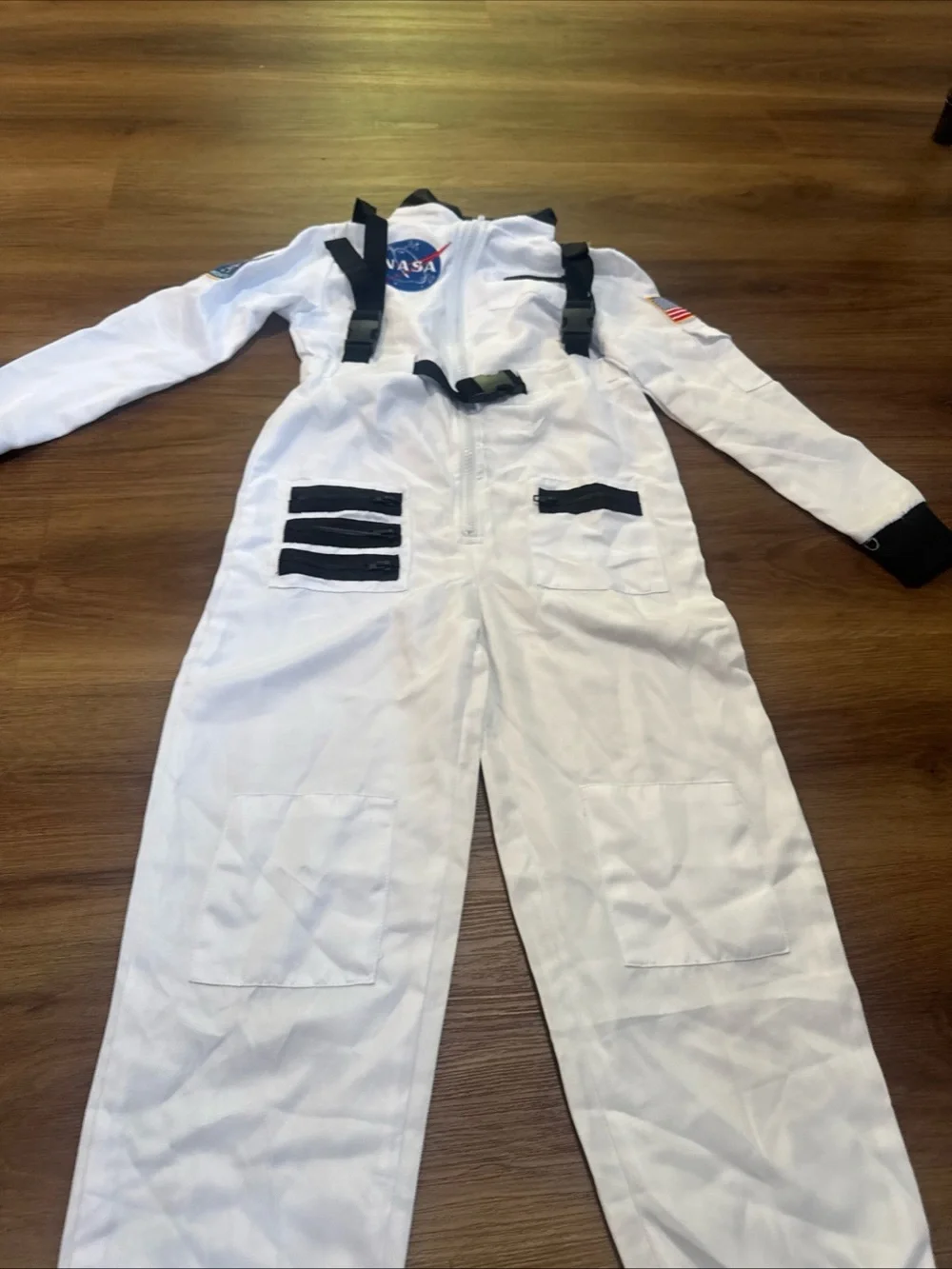 Spirit Nasa Astronaut Medium (8-10) Full  Body White Costume Cosplay Halloween